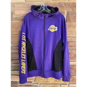 Los Angeles Lakers Hoodie Jacket Originals Large Kobe Lebron Luka Large Vintage